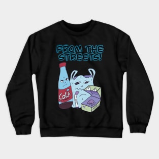 From The Streets! Garbage Gang From The Block (Night Version) Crewneck Sweatshirt